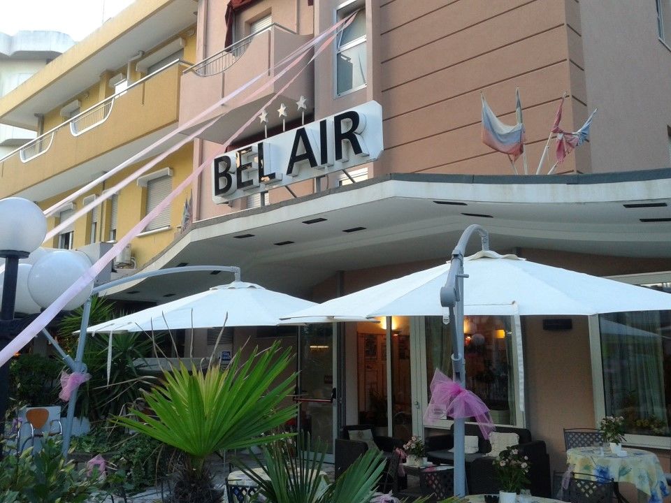 Hotel Bel Air Rivazzurra Di Rimini Eksteriør bilde